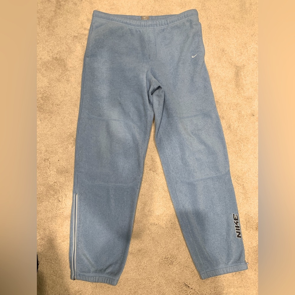 VINTAGE Nike Fleece Straight-leg Pant | Size: M